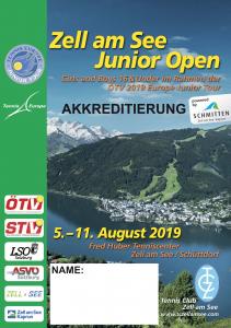 Beginn Zell am See Junior Open 2017